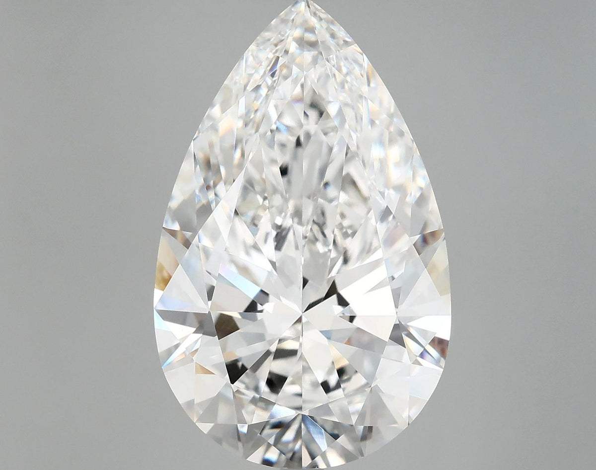 10.28 Carat Pear Shaped Ideal Cut VVS2 IGI Certified Lab Grown Diamond