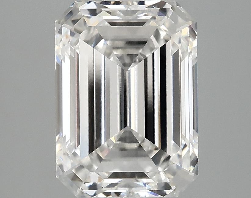 3.01 Carat Emerald Shaped Excellent Cut VS1 IGI Certified Lab Grown Diamond