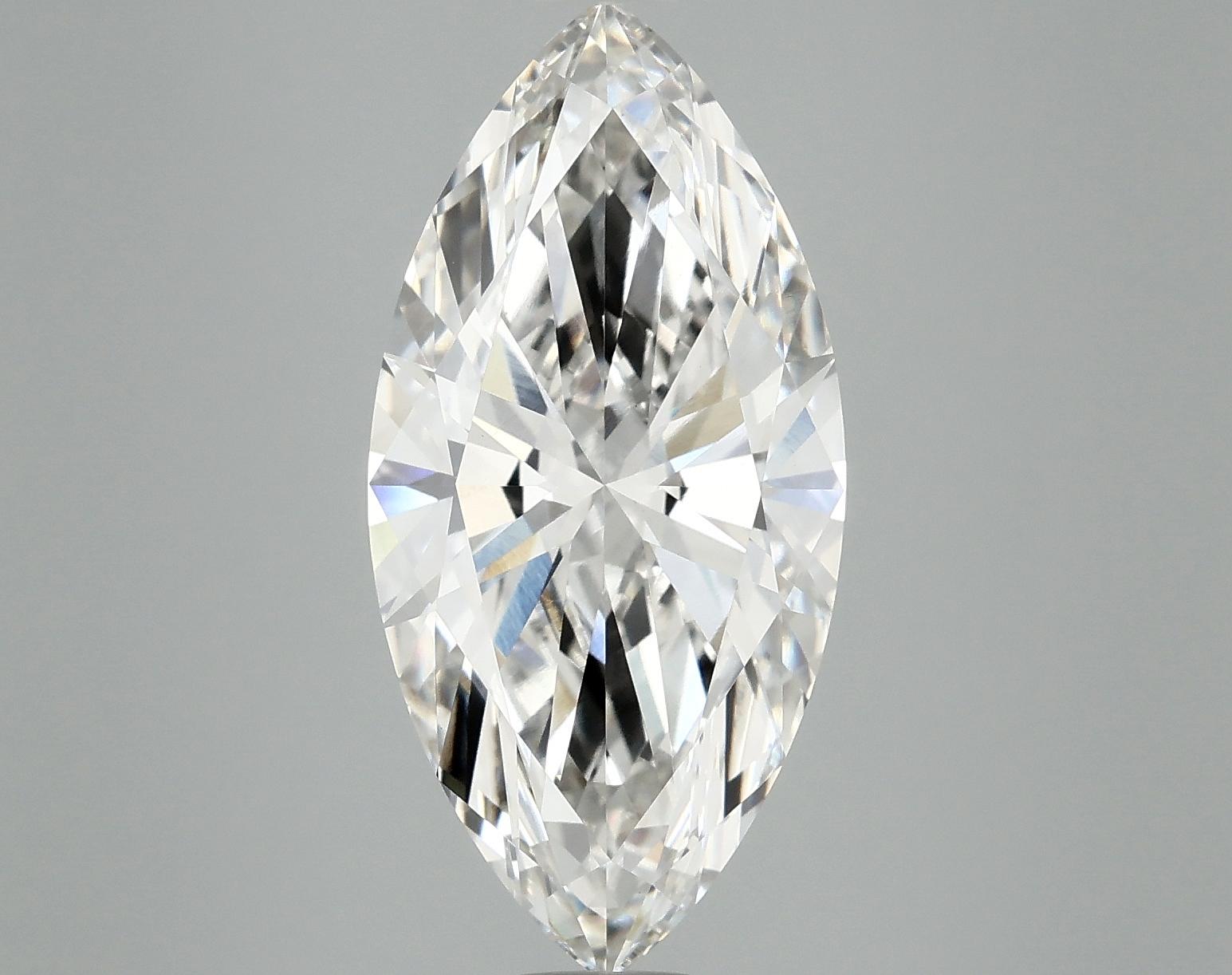 4.73 Carat Marquise Shaped Excellent Cut VVS2 IGI Certified Lab Grown Diamond