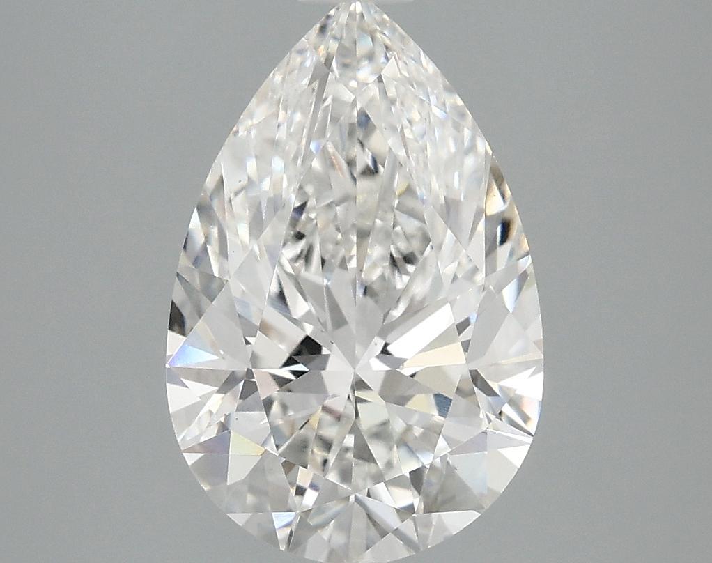 3.02 Carat Pear Shaped Excellent Cut VS1 IGI Certified Lab Grown Diamond