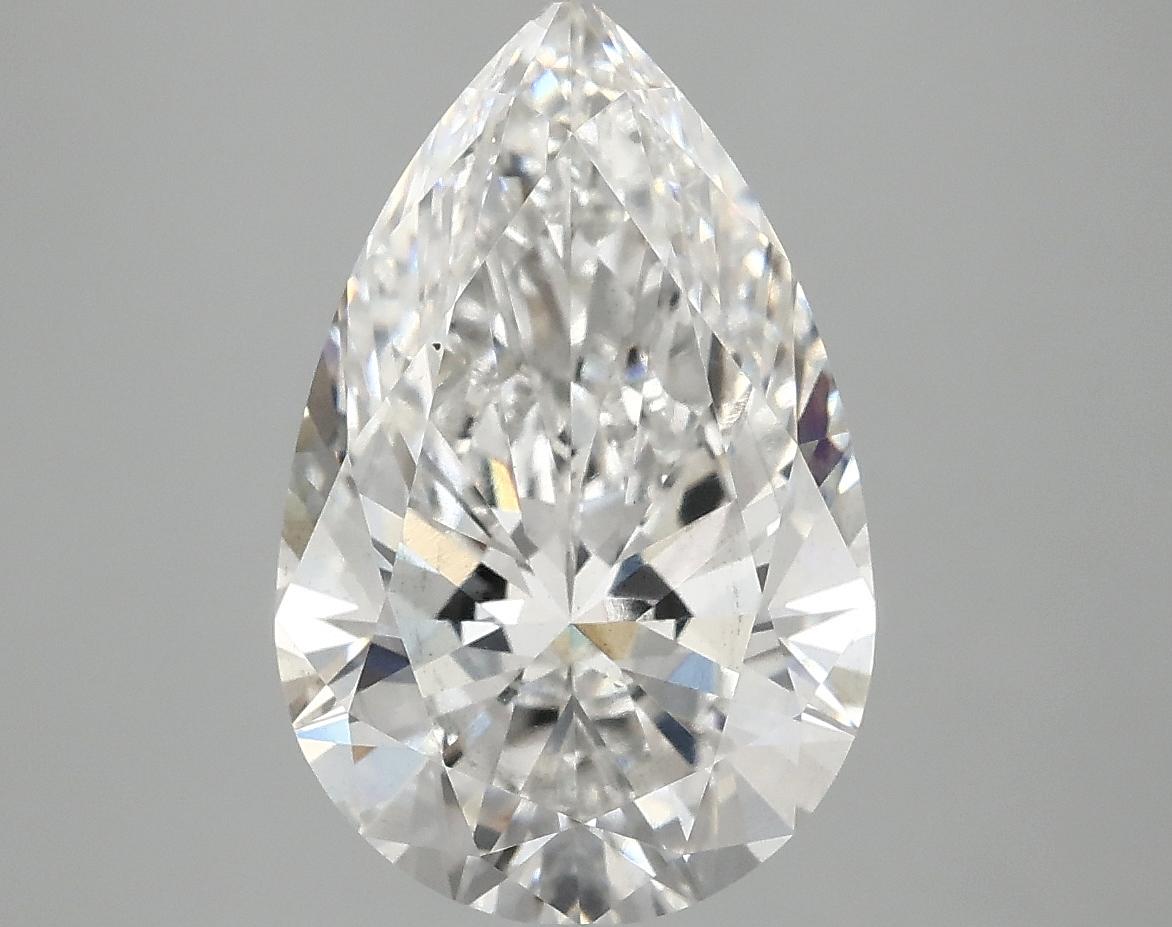 4.0 Carat Pear Shaped Ideal Cut SI1 IGI Certified Lab Grown Diamond