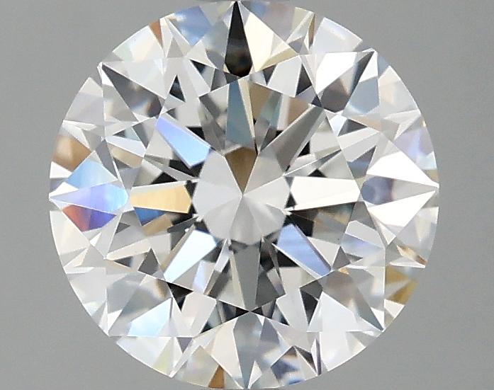 2.08 Carat Round Shaped Ideal Cut VVS2 IGI Certified Lab Grown Diamond