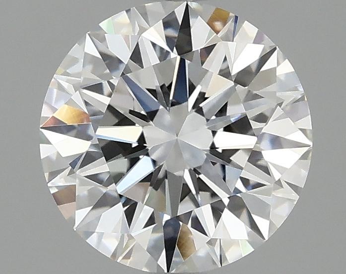 2.03 Carat Round Shaped Ideal Cut VVS2 IGI Certified Lab Grown Diamond