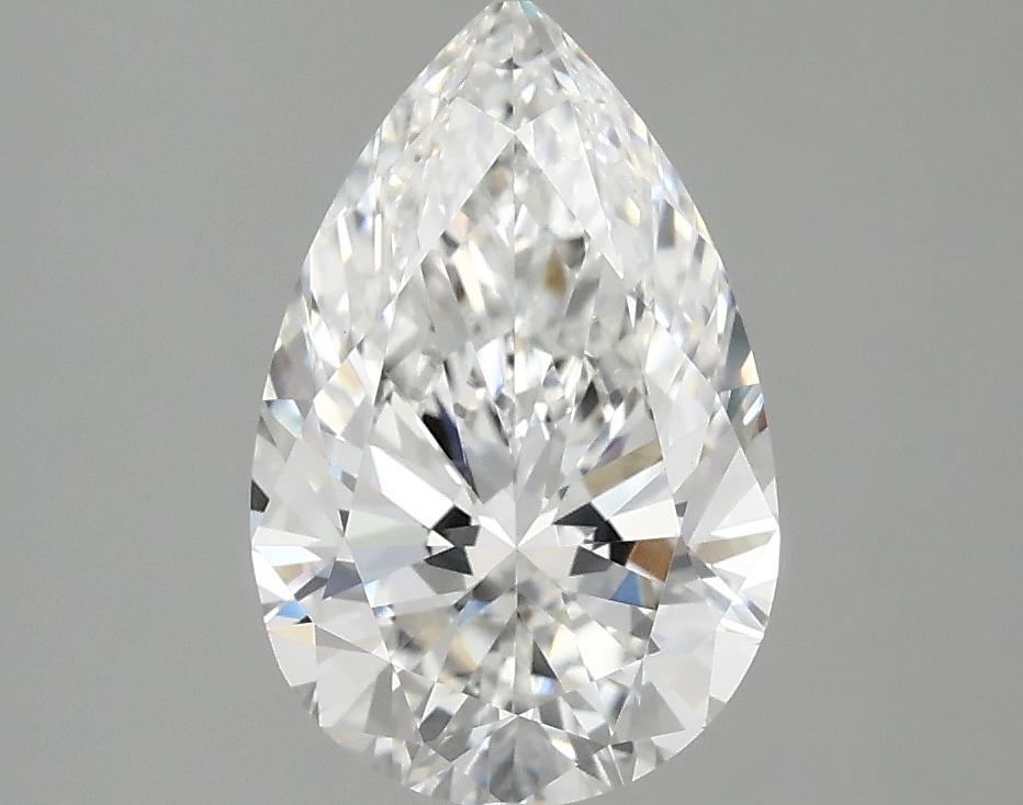 2.0 Carat Pear Shaped Ideal Cut VVS2 IGI Certified Lab Grown Diamond