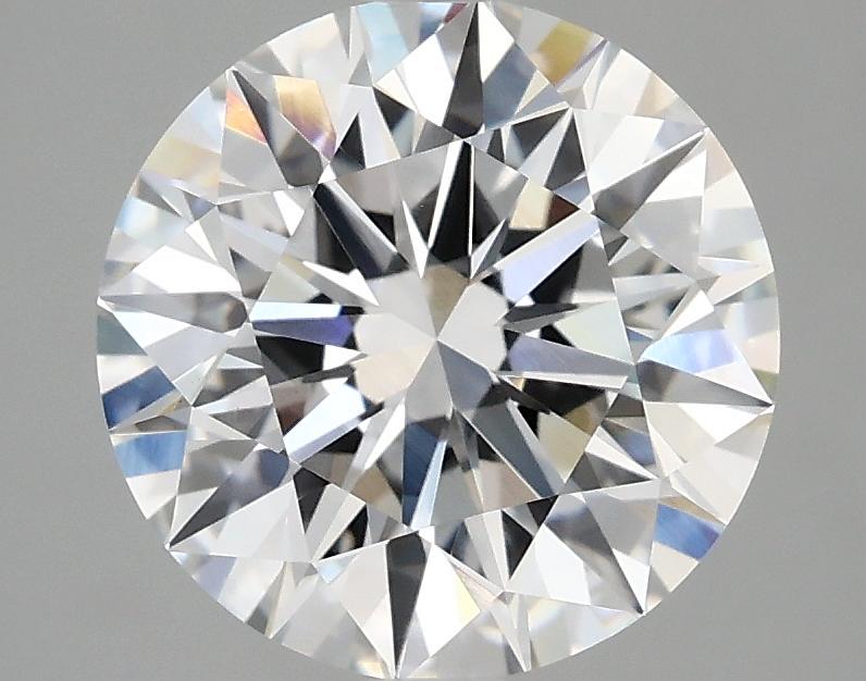 3.08 Carat Round Shaped Ideal Cut VVS2 IGI Certified Lab Grown Diamond