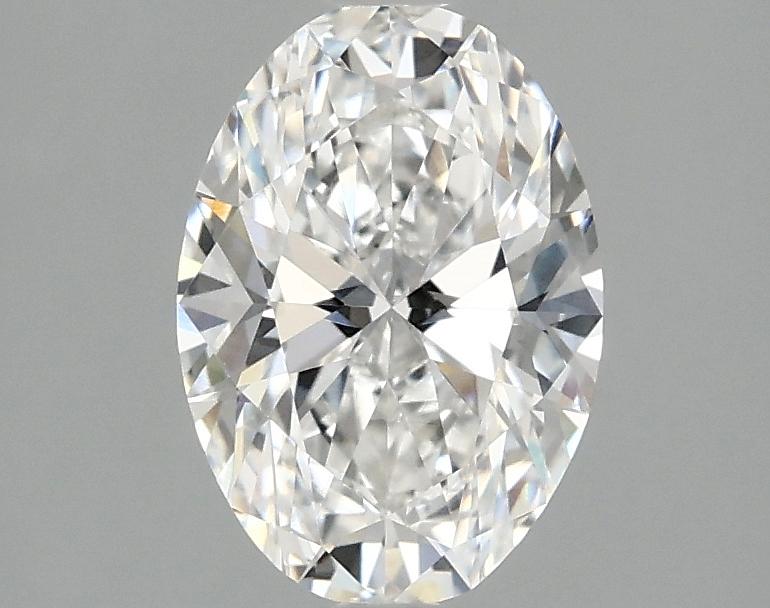 1.5 Carat Oval Shaped Ideal Cut VVS2 IGI Certified Lab Grown Diamond