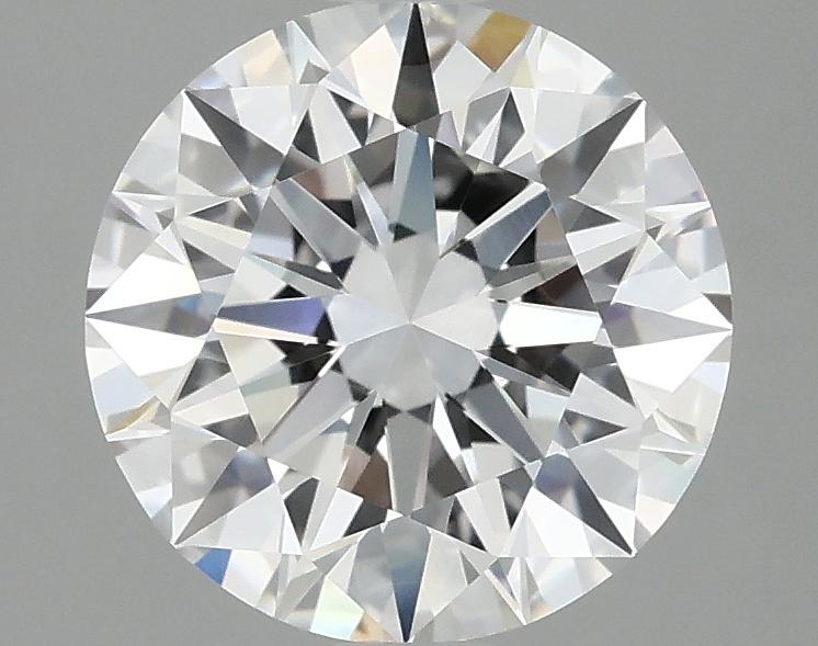 2.05 Carat Round Shaped Ideal Cut VVS2 IGI Certified Lab Grown Diamond