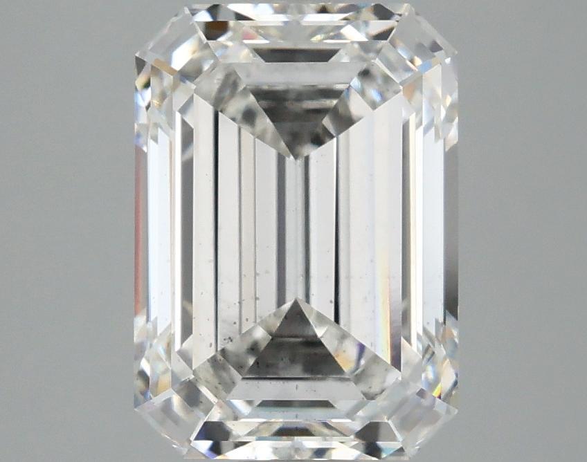 3.03 Carat Emerald Shaped Ideal Cut SI1 IGI Certified Lab Grown Diamond