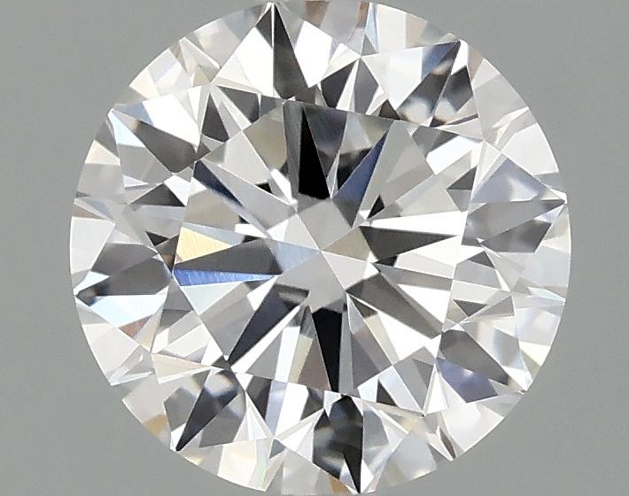1.47 Carat Round Shaped Ideal Cut VVS2 IGI Certified Lab Grown Diamond