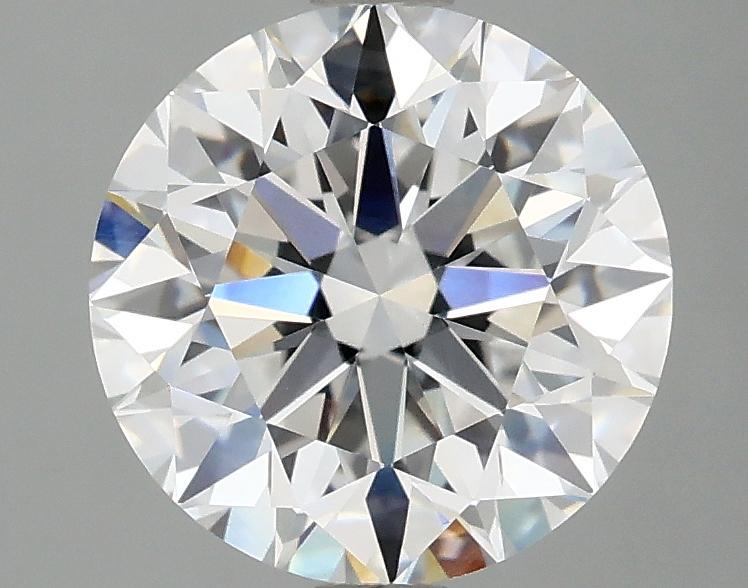 2.57 Carat Round Shaped Excellent Cut VVS2 IGI Certified Lab Grown Diamond