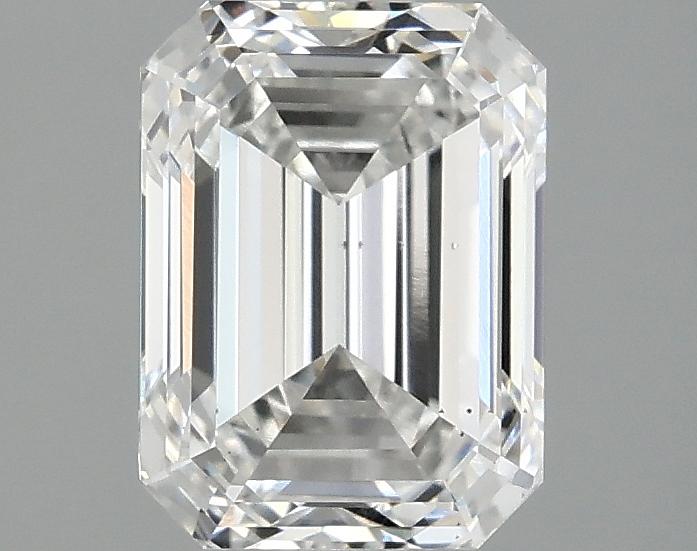 1.98 Carat Emerald Shaped Excellent Cut VS2 IGI Certified Lab Grown Diamond
