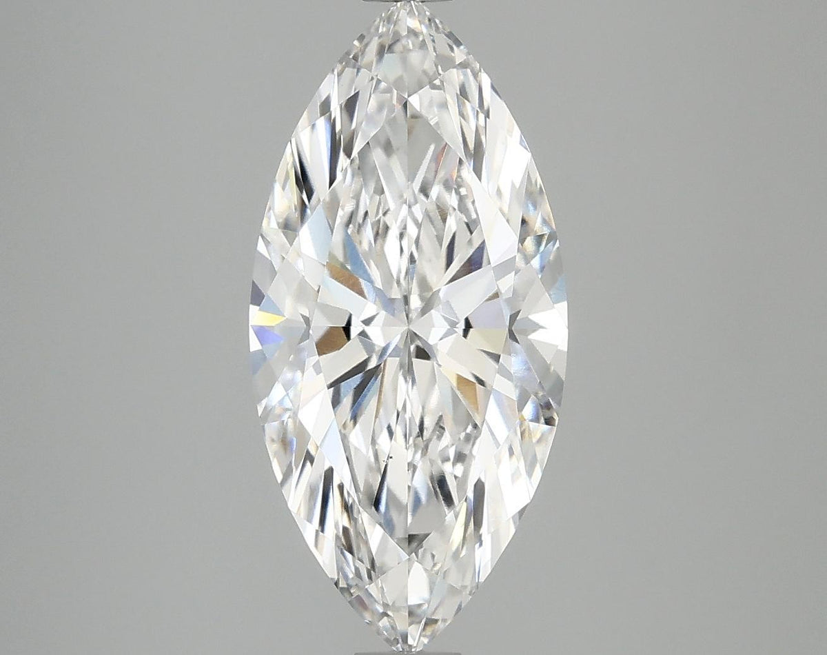 3.04 Carat Marquise Shaped Excellent Cut VS1 IGI Certified Lab Grown Diamond
