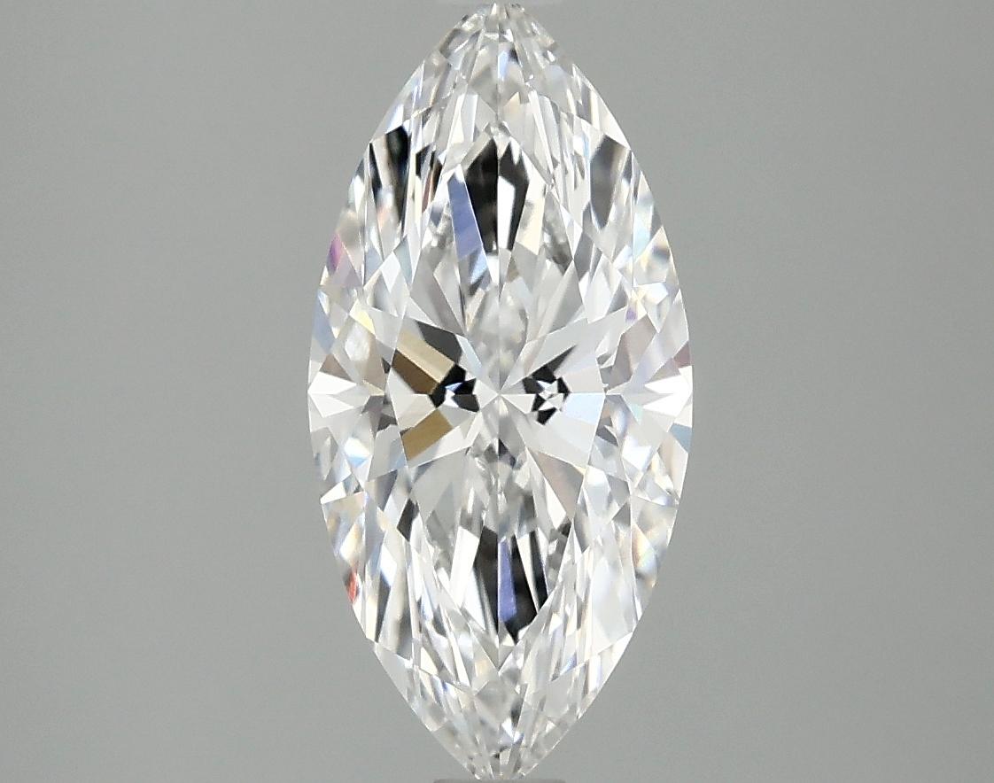 1.98 Carat Marquise Shaped Excellent Cut VVS2 IGI Certified Lab Grown Diamond