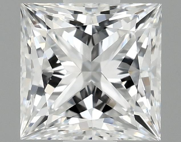 0.97 Carat Princess Shaped Ideal Cut VVS2 IGI Certified Lab Grown Diamond