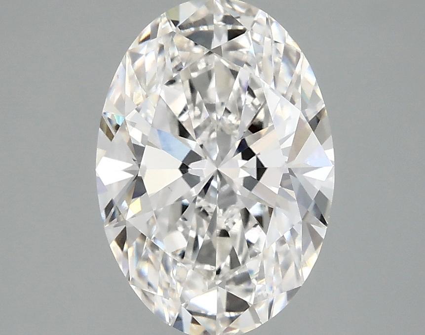 2.09 Carat Oval Shaped Ideal Cut VVS2 IGI Certified Lab Grown Diamond