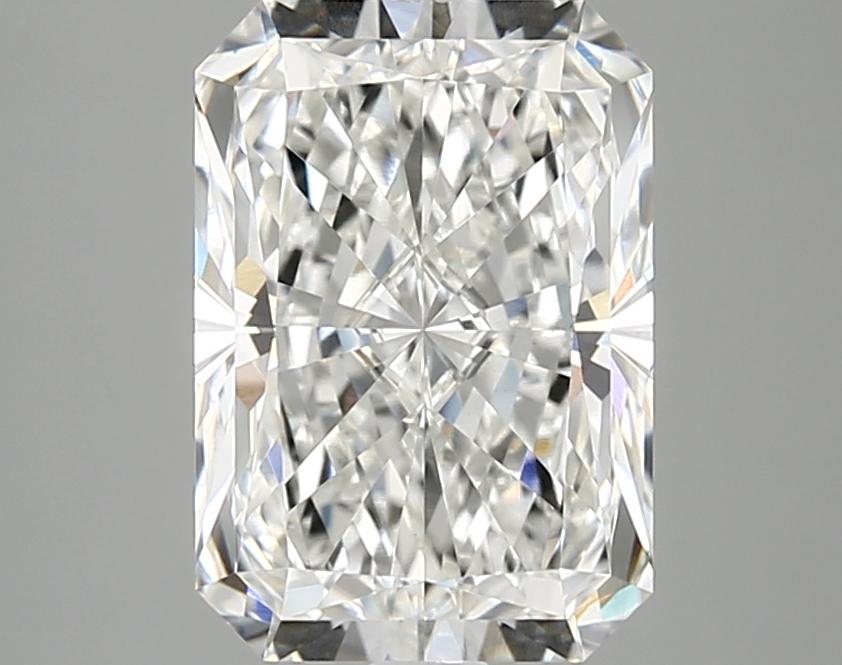 3.09 Carat Radiant Shaped Ideal Cut VS1 IGI Certified Lab Grown Diamond