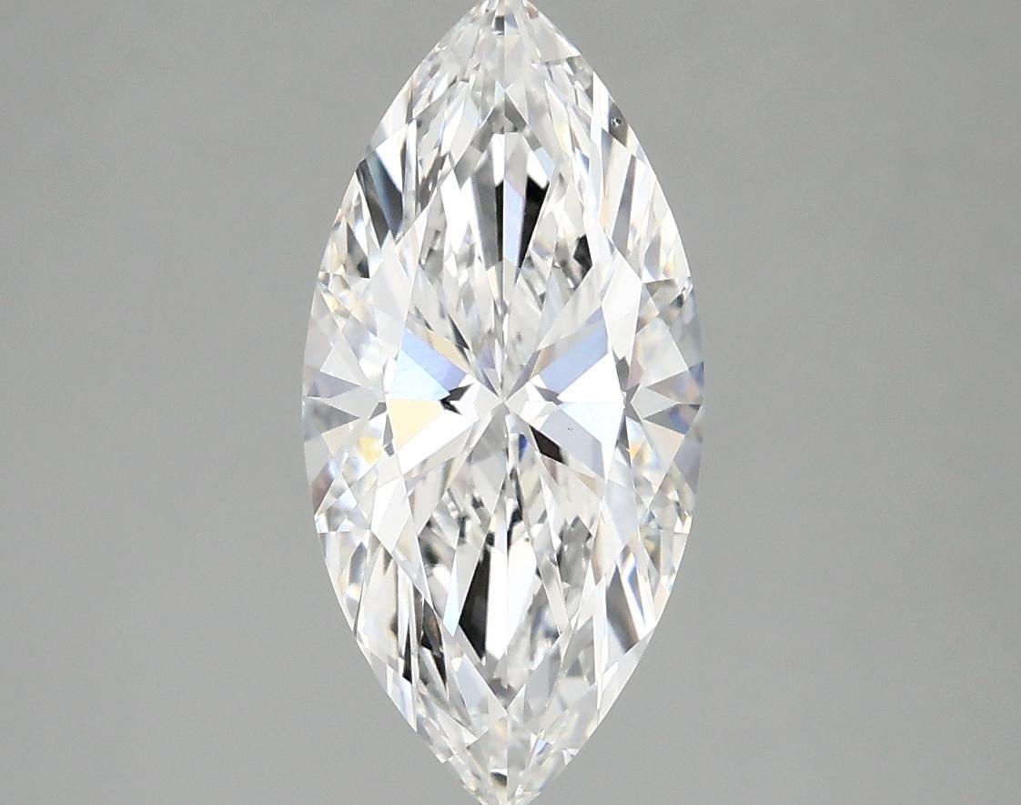 2.06 Carat Marquise Shaped Excellent Cut VS1 IGI Certified Lab Grown Diamond