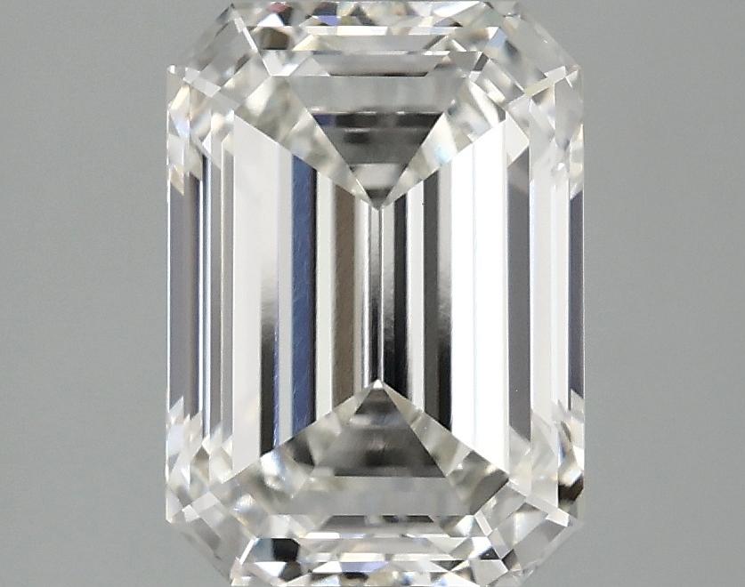 3.05 Carat Emerald Shaped Ideal Cut VVS2 IGI Certified Lab Grown Diamond