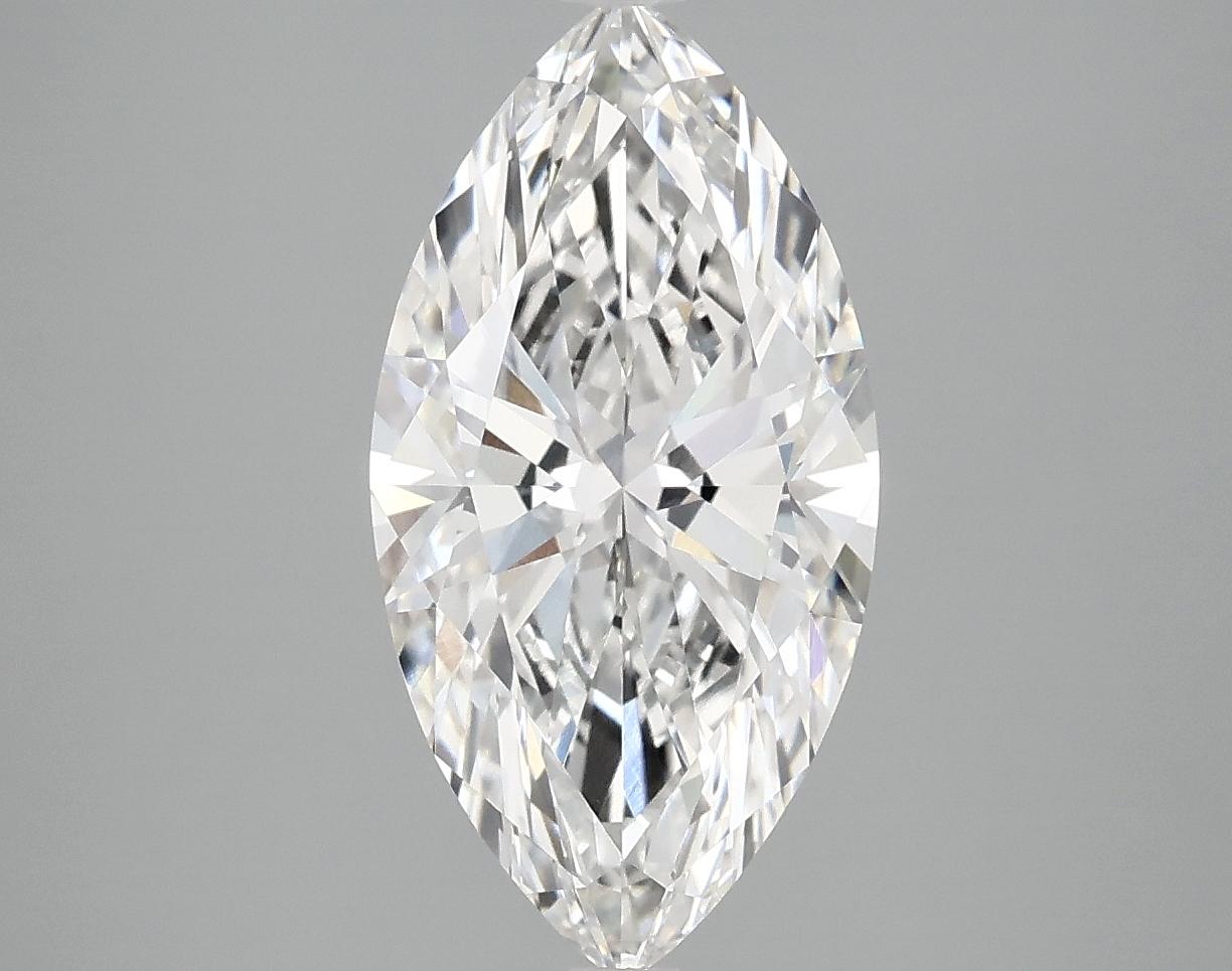 2.99 Carat Marquise Shaped Ideal Cut VVS2 IGI Certified Lab Grown Diamond