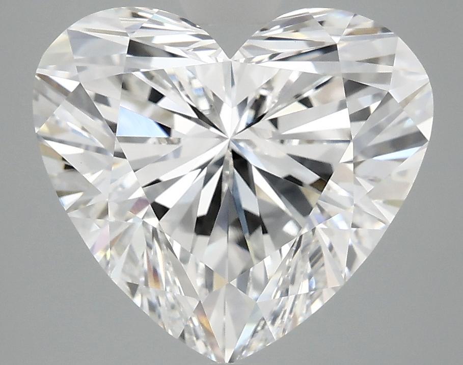5.09 Carat Heart Shaped Ideal Cut VVS2 IGI Certified Lab Grown Diamond