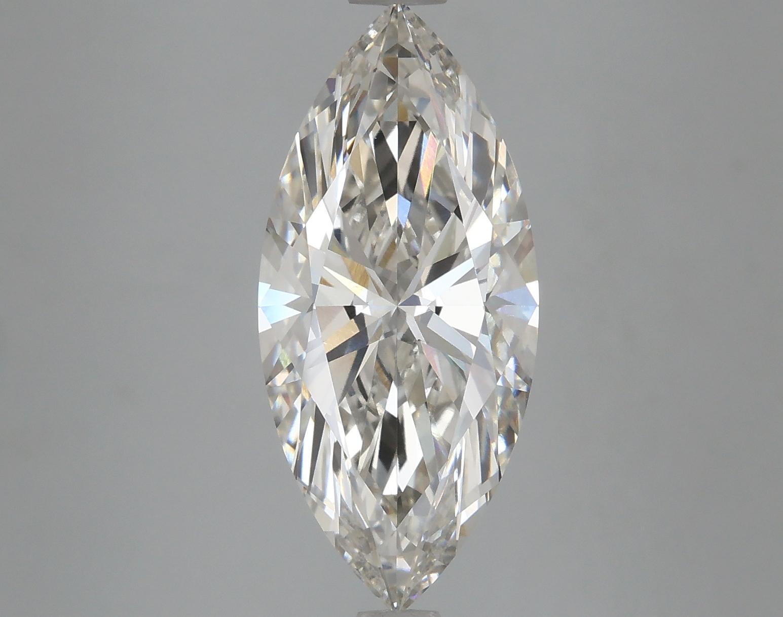4.03 Carat Marquise Shaped Excellent Cut VS1 IGI Certified Lab Grown Diamond