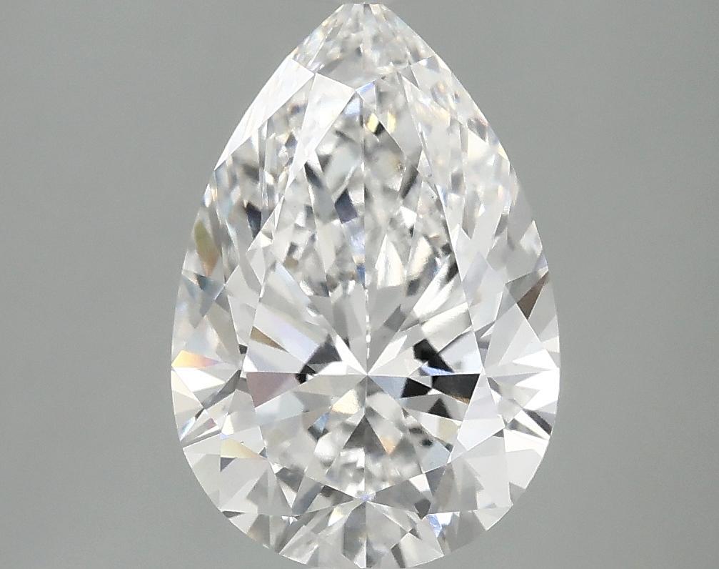 3.06 Carat Pear Shaped Excellent Cut VS1 IGI Certified Lab Grown Diamond