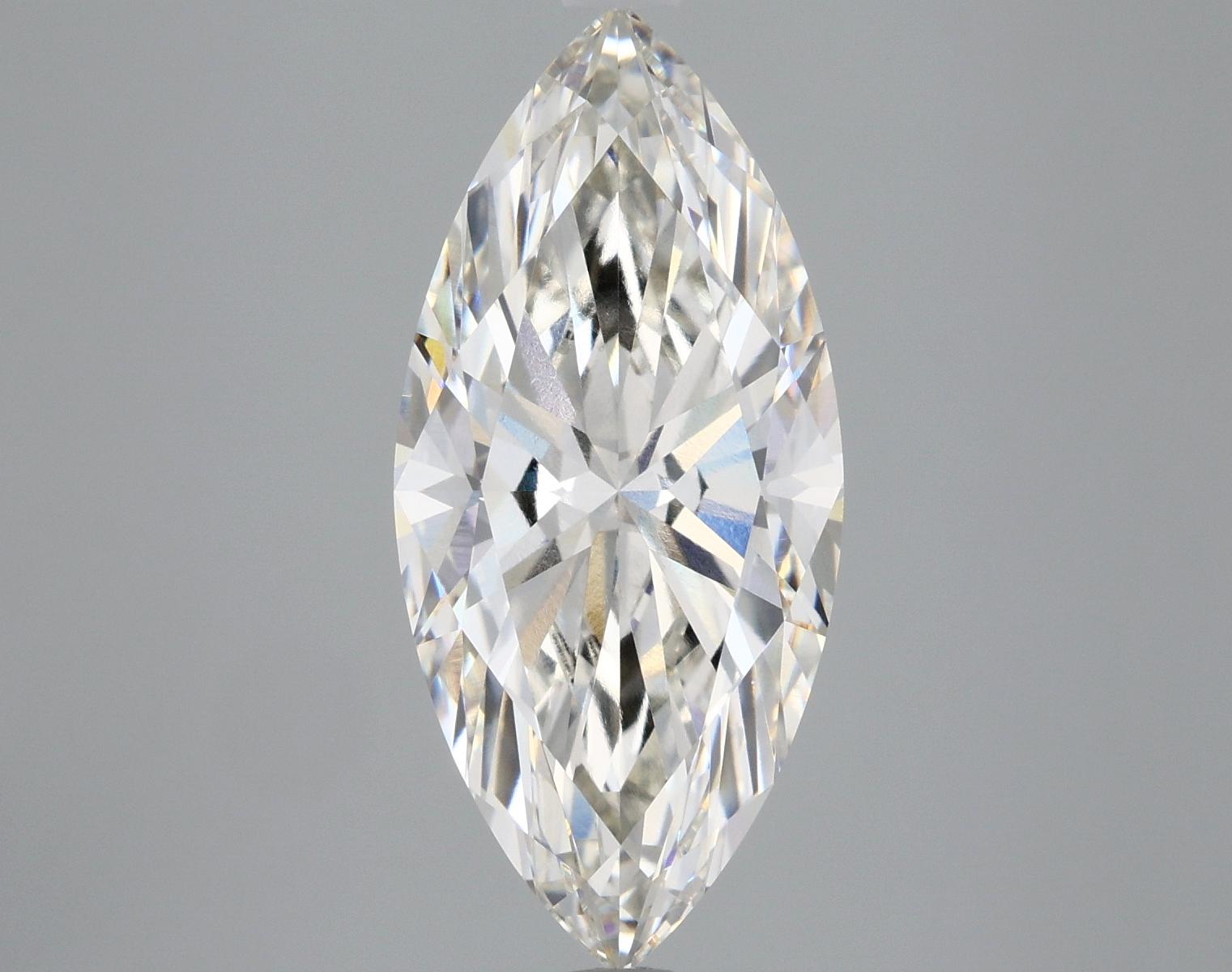 4.06 Carat Marquise Shaped Excellent Cut VS1 IGI Certified Lab Grown Diamond