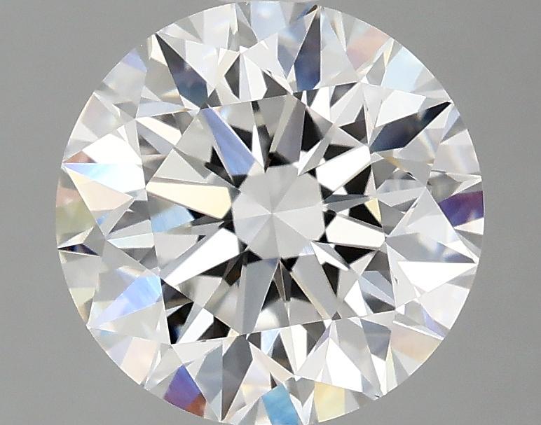 2.57 Carat Round Shaped Excellent Cut VVS2 IGI Certified Lab Grown Diamond