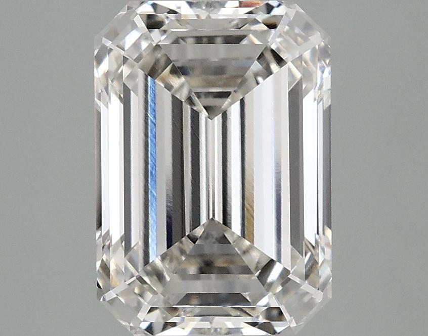 3.08 Carat Emerald Shaped Ideal Cut VVS2 IGI Certified Lab Grown Diamond