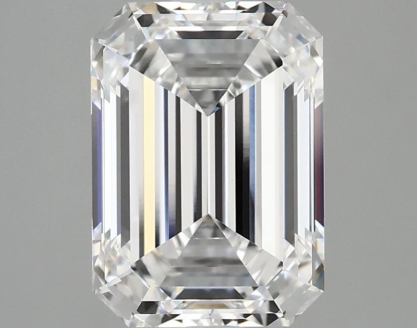 2.94 Carat Emerald Shaped Ideal Cut VVS2 IGI Certified Lab Grown Diamond