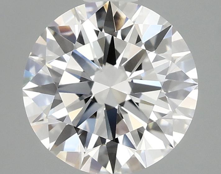 2.03 Carat Round Shaped Ideal Cut VVS2 IGI Certified Lab Grown Diamond