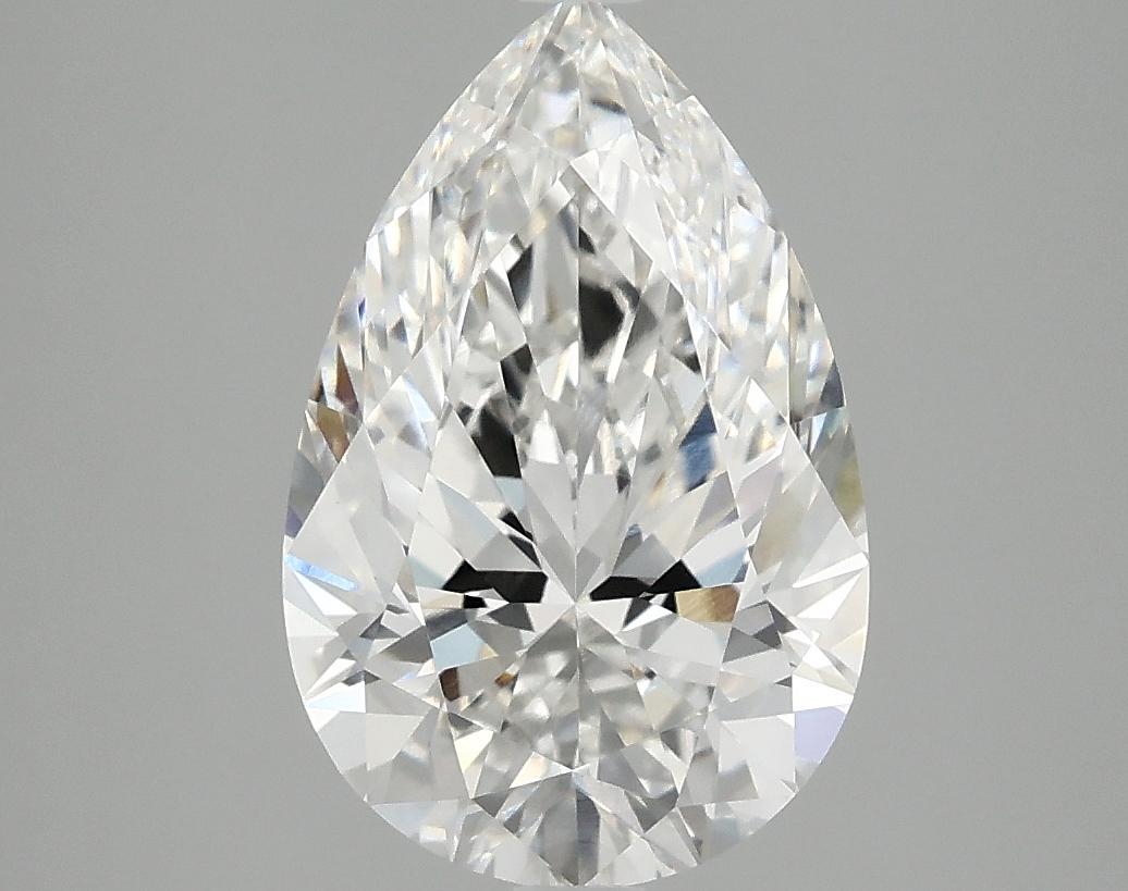 3.01 Carat Pear Shaped Excellent Cut VVS2 IGI Certified Lab Grown Diamond
