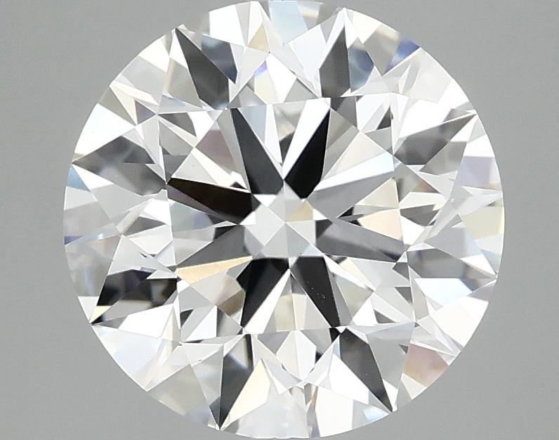 3.01 Carat Round Shaped Ideal Cut VVS2 IGI Certified Lab Grown Diamond