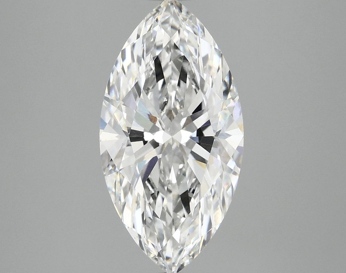 3.08 Carat Marquise Shaped Ideal Cut VS1 IGI Certified Lab Grown Diamond