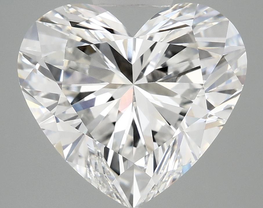 4.83 Carat Heart Shaped Ideal Cut VVS2 IGI Certified Lab Grown Diamond