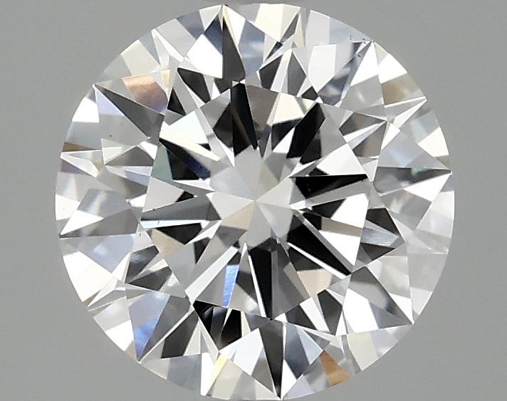 2.05 Carat Round Shaped Ideal Cut VS2 IGI Certified Lab Grown Diamond
