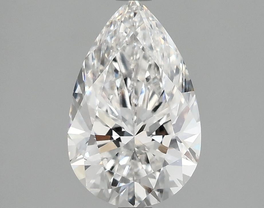 2.06 Carat Pear Shaped Ideal Cut VVS2 IGI Certified Lab Grown Diamond