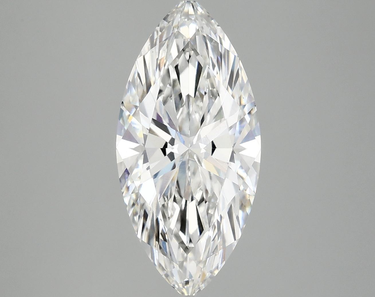 3.1 Carat Marquise Shaped Excellent Cut VS1 IGI Certified Lab Grown Diamond