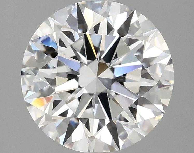 2.08 Carat Round Shaped Ideal Cut VVS2 IGI Certified Lab Grown Diamond