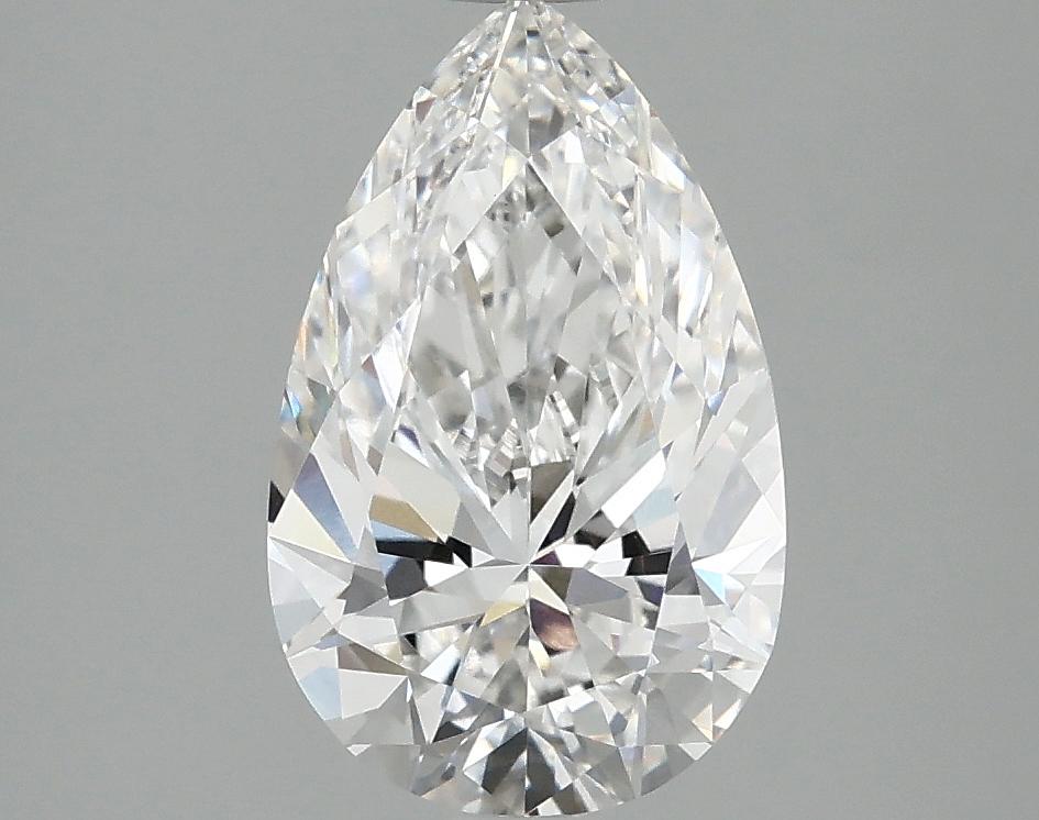 2.0 Carat Pear Shaped Ideal Cut VVS2 IGI Certified Lab Grown Diamond