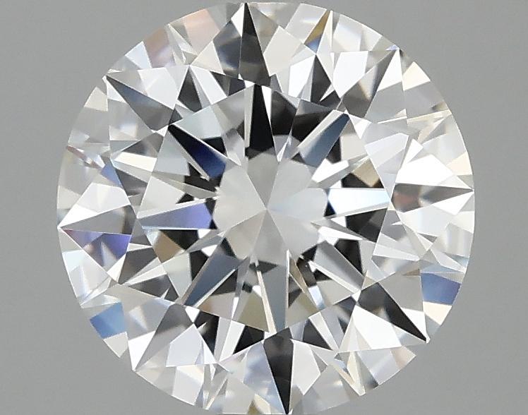 2.42 Carat Round Shaped Ideal Cut VVS2 IGI Certified Lab Grown Diamond