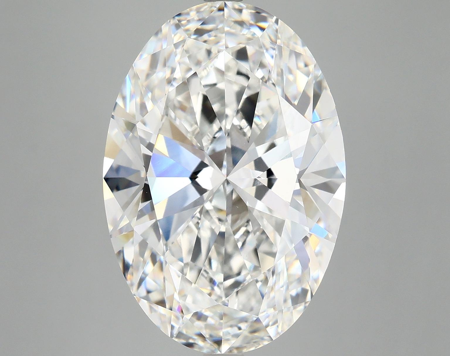 10.0 Carat Oval Shaped Ideal Cut VVS2 IGI Certified Lab Grown Diamond