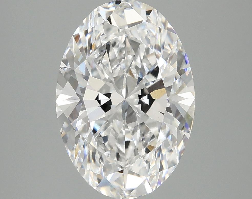 3.09 Carat Oval Shaped Ideal Cut VVS2 IGI Certified Lab Grown Diamond
