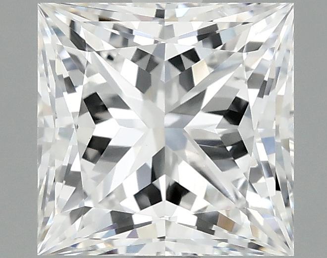 2.08 Carat Princess Shaped Ideal Cut VVS2 IGI Certified Lab Grown Diamond