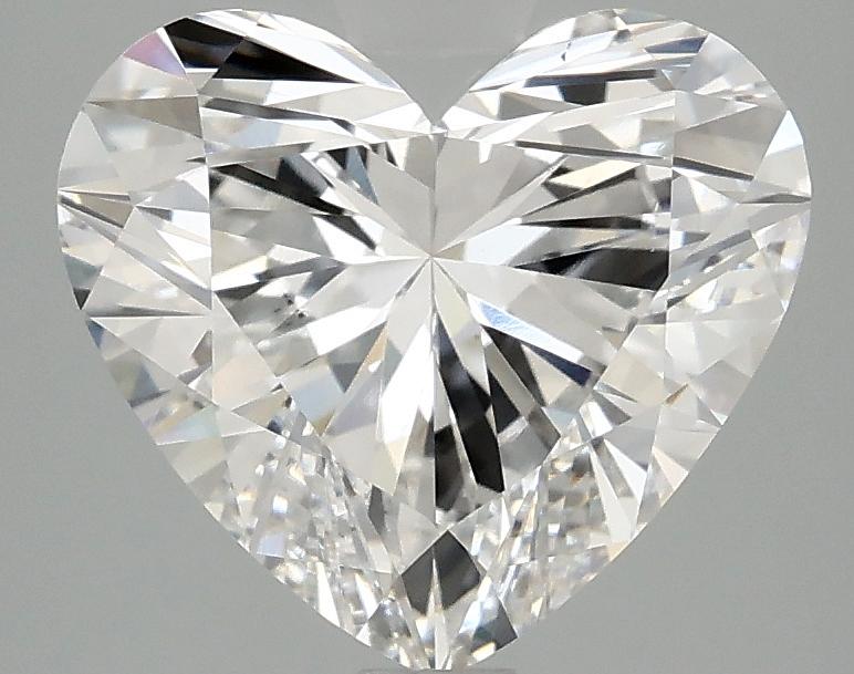 2.98 Carat Heart Shaped Ideal Cut VS2 IGI Certified Lab Grown Diamond