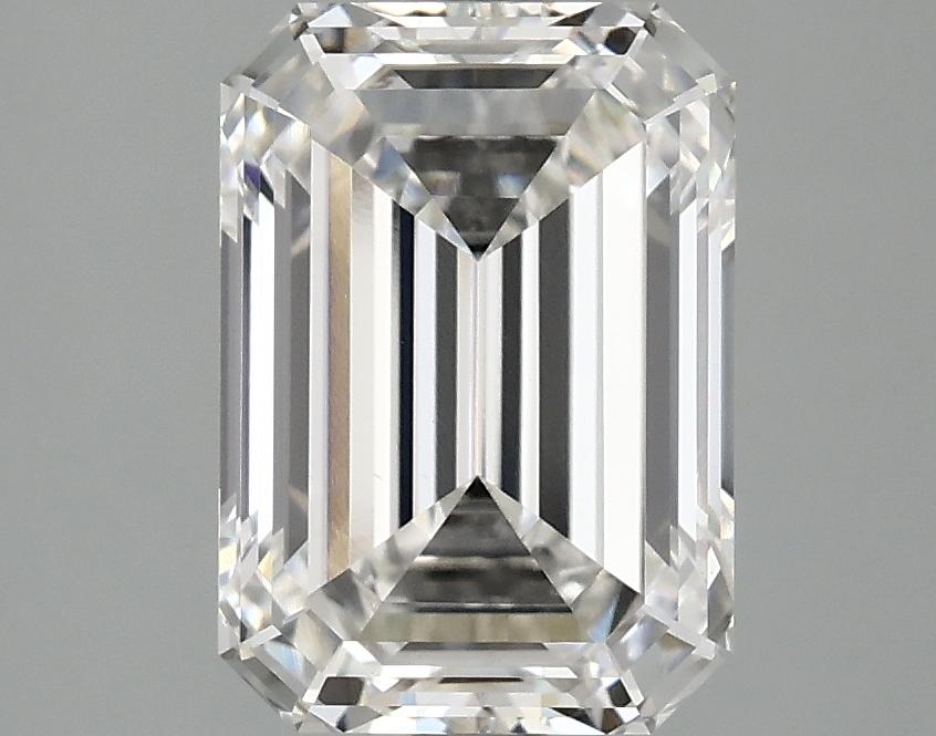 2.87 Carat Emerald Shaped Ideal Cut VS1 IGI Certified Lab Grown Diamond