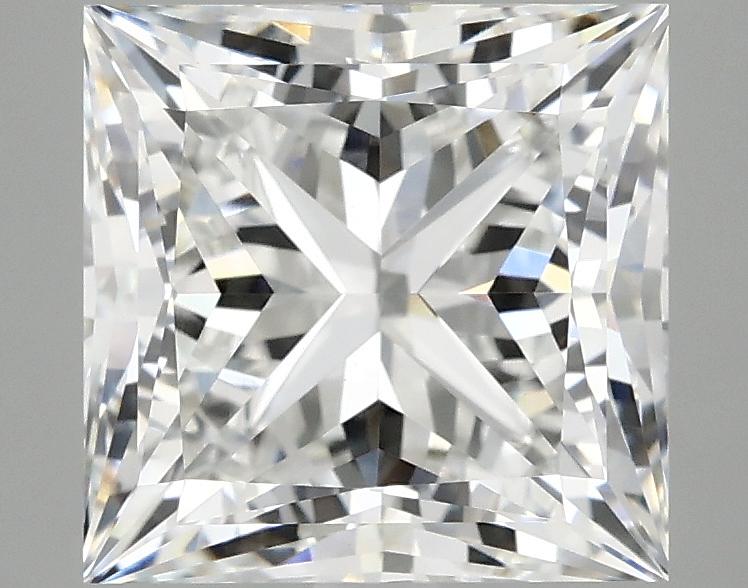 4.26 Carat Princess Shaped Ideal Cut VVS2 IGI Certified Lab Grown Diamond