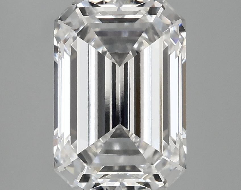 3.09 Carat Emerald Shaped Ideal Cut VS1 IGI Certified Lab Grown Diamond
