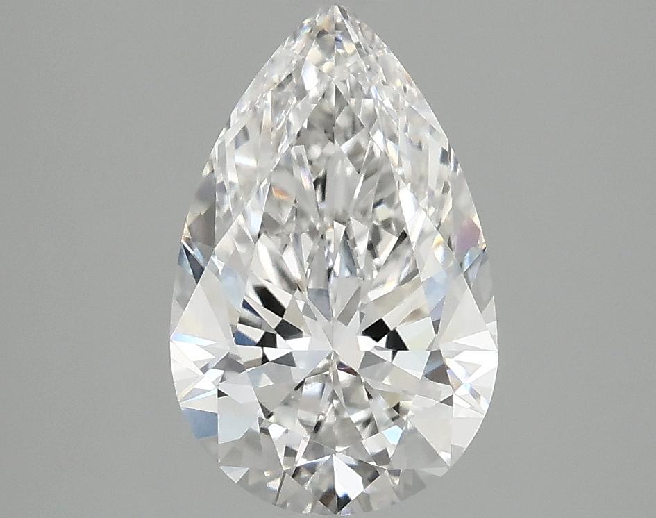 1.96 Carat Pear Shaped Ideal Cut VVS2 IGI Certified Lab Grown Diamond