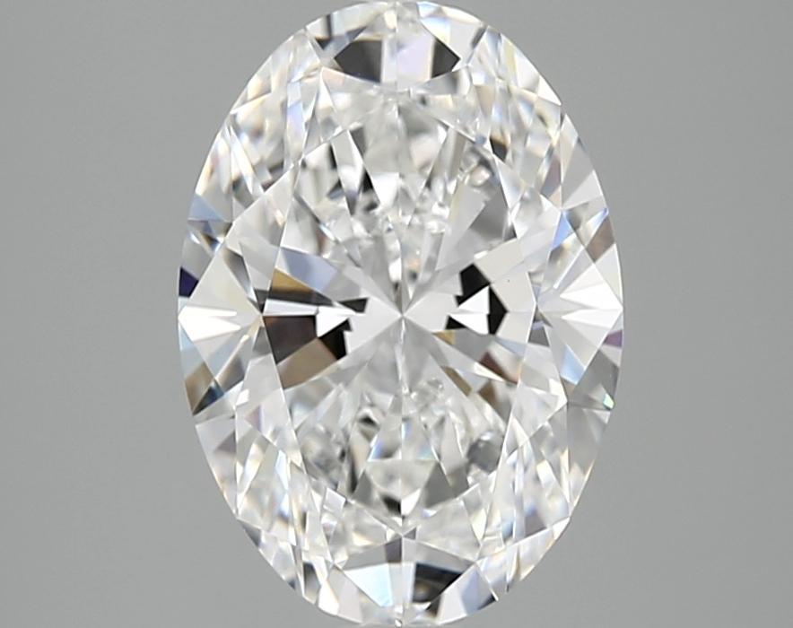 3.08 Carat Oval Shaped Ideal Cut VVS2 IGI Certified Lab Grown Diamond